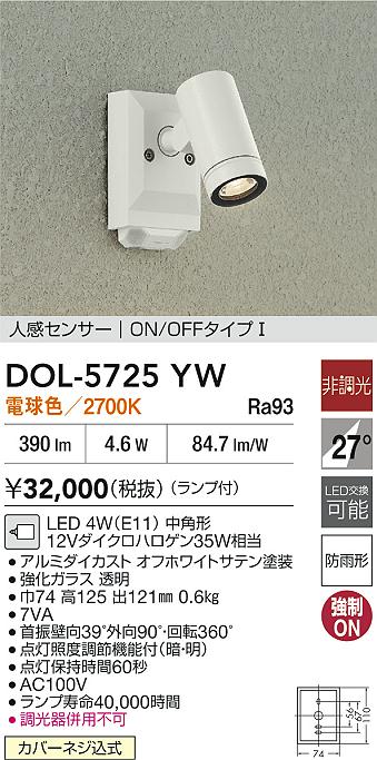 DOL-5725YW