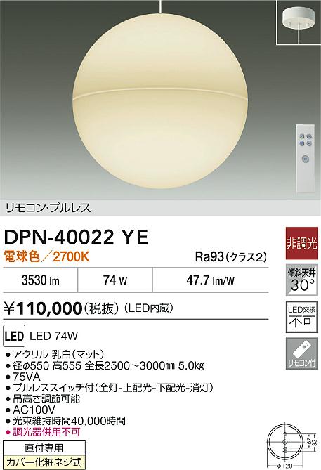 DPN-40022YE