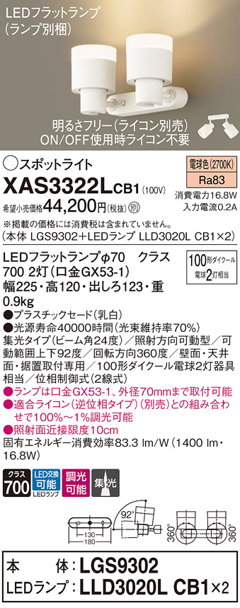 XAS3322LCB1