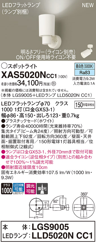 XAS5020NCC1