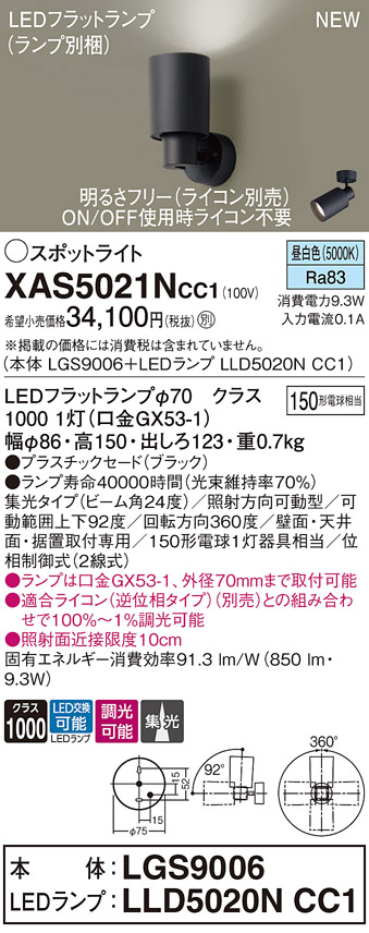 XAS5021NCC1